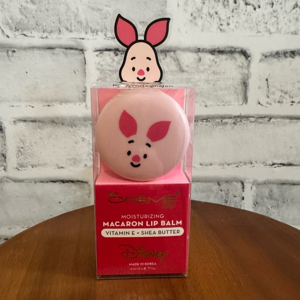 New! The Creme Shop Disney’s Piglet Moisturizing Macaron lip balm
